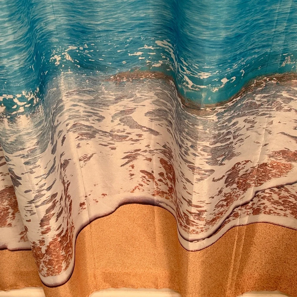 Tropical Beach Shower Curtain